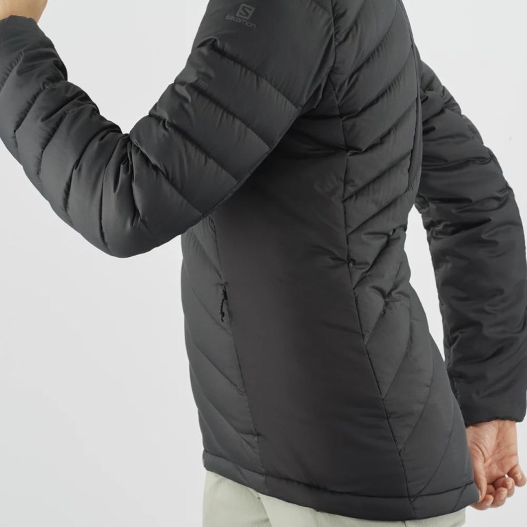 Black Salomon Essential Xwarm Down Women's Insulated Jackets | IE DW8609